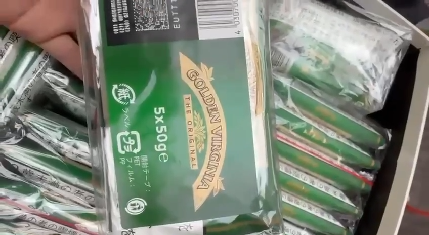 Golden Virginia Original Green Hand Rolling Tobacco 50G*5 Packs(Japan)