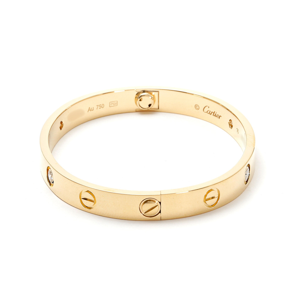 Cartier Love Bracelet 18K Yellow Gold Diamond B6035900