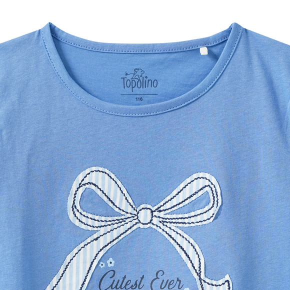 Topolino Mädchen T-Shirt mit Schleifen-Motiv