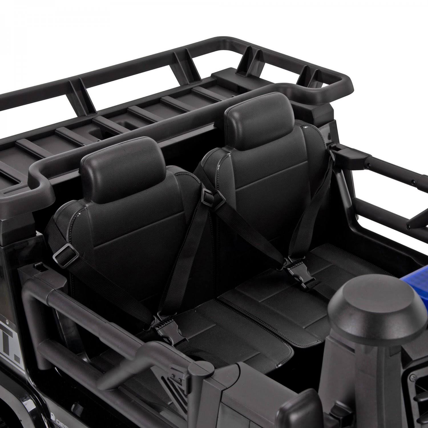 Huffy 12V Battery-Powered Swat Truck 2-Seater Ride-On Toy