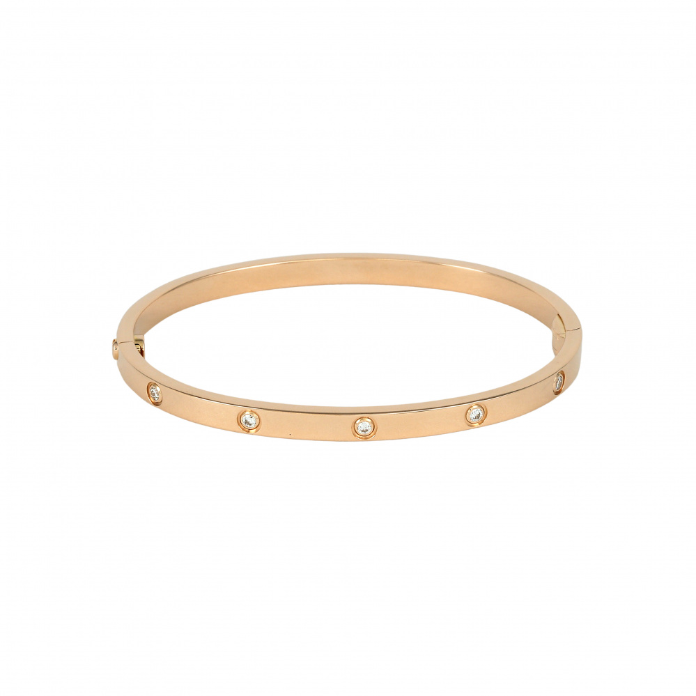 Cartier Love Bracelet 18K Rose Gold Diamond B6047900