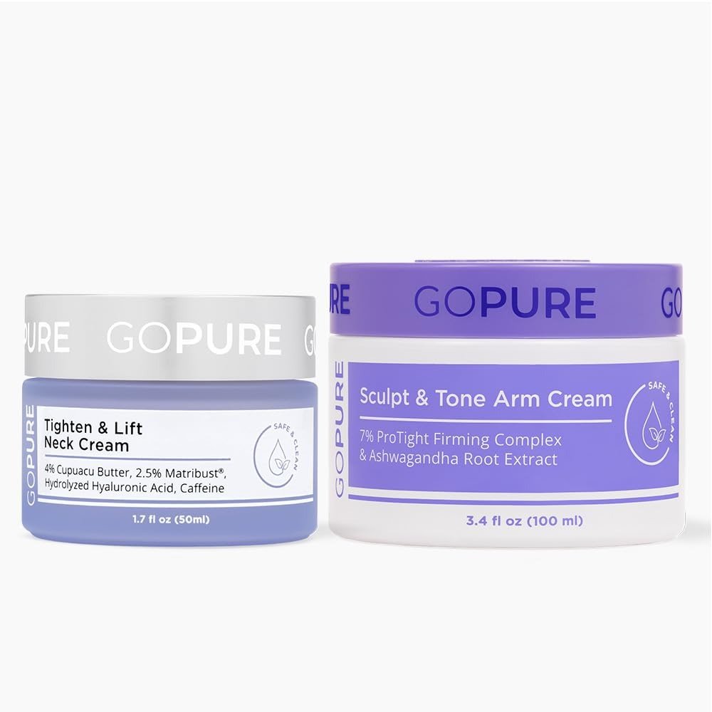 Tighten & Lift Neck Cream, Sculpt & Tone Arm Cream, 2 Piece Set