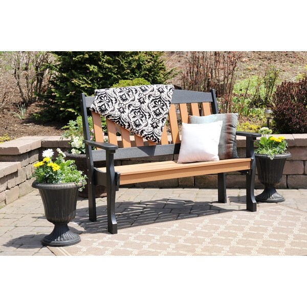 Poly Garden Bench