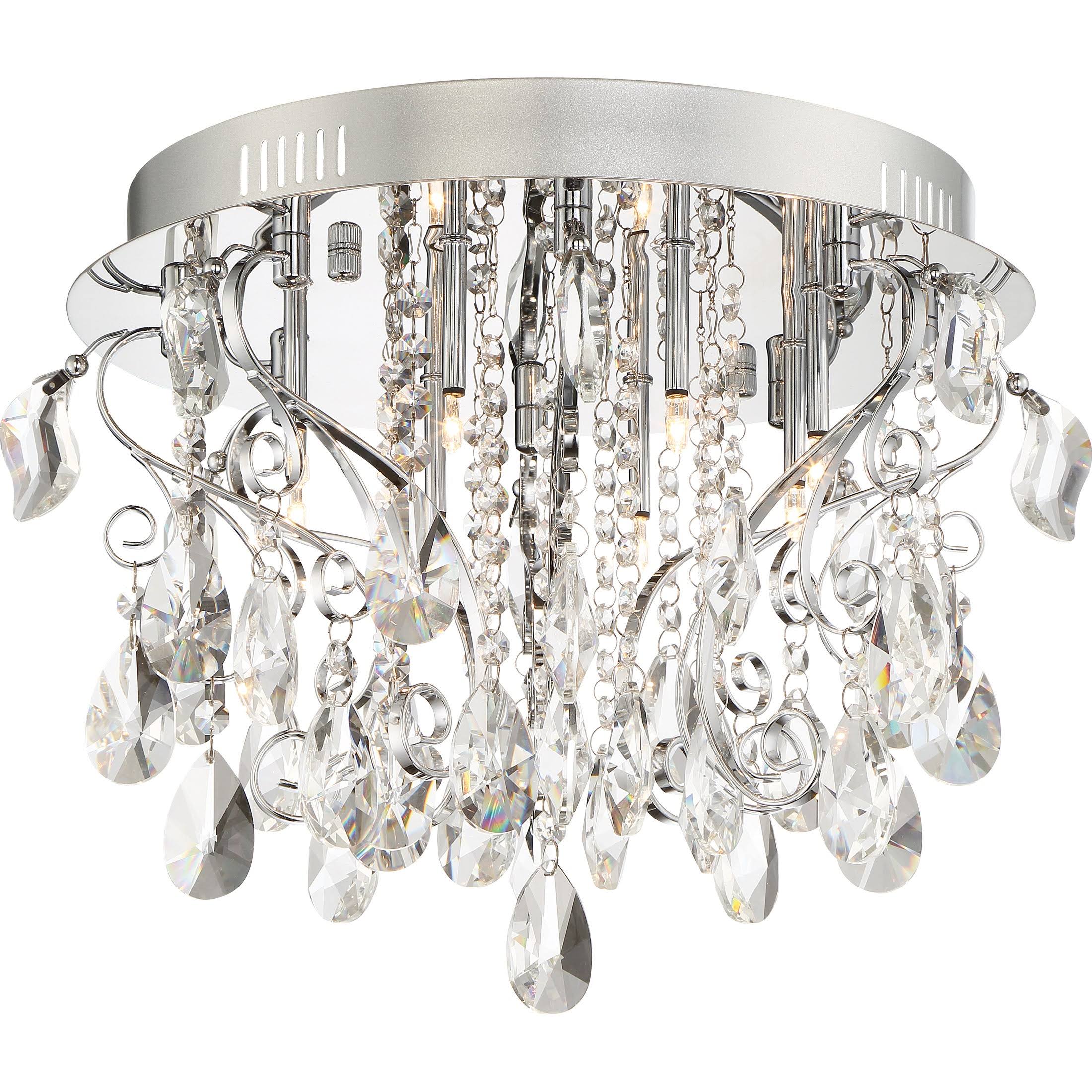 Quoizel Pcer1718c Enrapture Semi Flush Mount Light, Polished Chrome