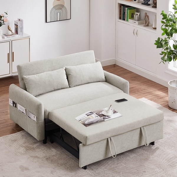 Loveseats Sofa Couch with Adjsutable Backrest