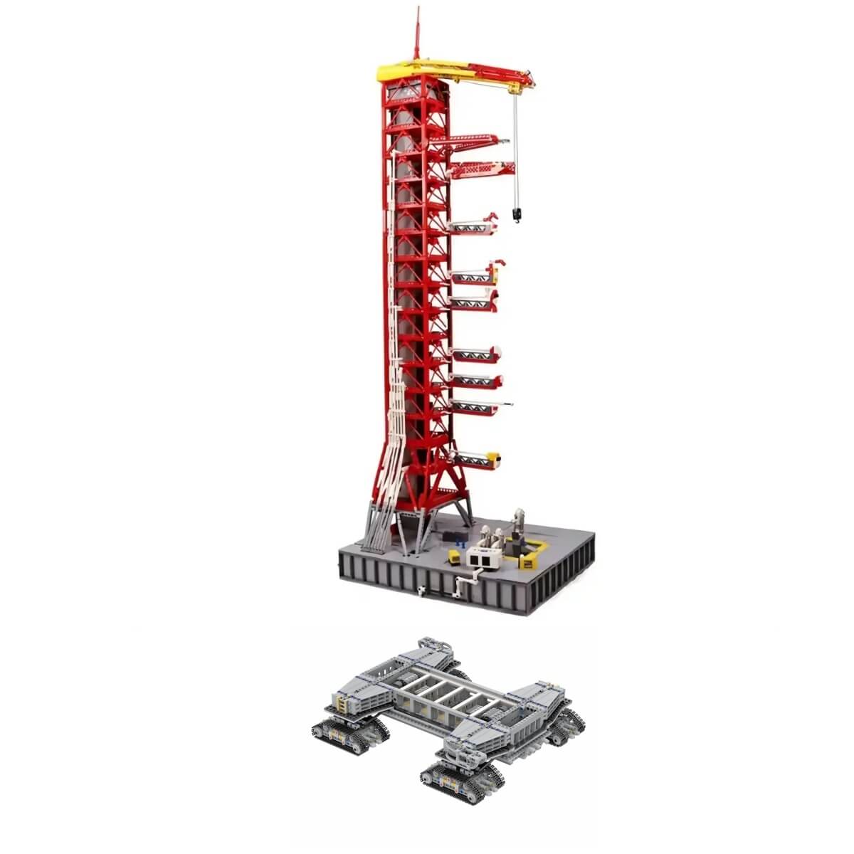 Apollo Saturn V Rocket Building Blocks - ENBRIC