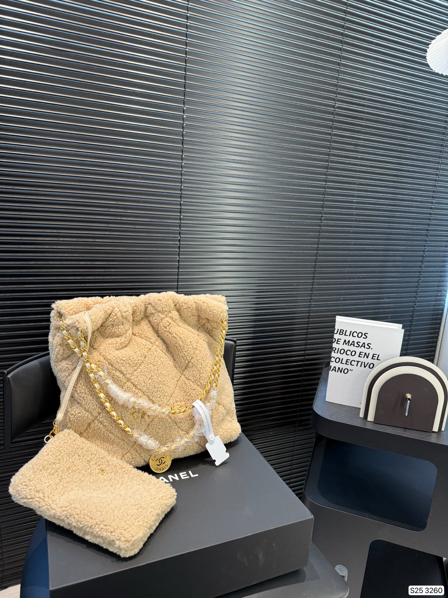 Chanel Lambswool Handbag - cnluxepick