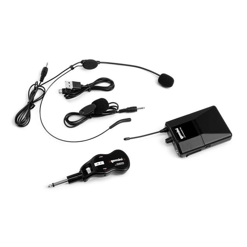 Gemini GMU-M100 Single Handheld Wireless UHF Microphone System
