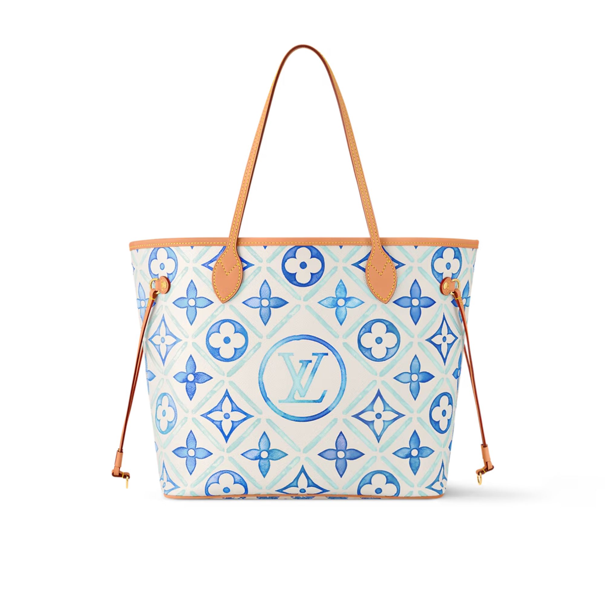 Louis Vuitton LV Digital Exclusive Neverfull MM Tote Bag Lagoon Blue 31cm M11263