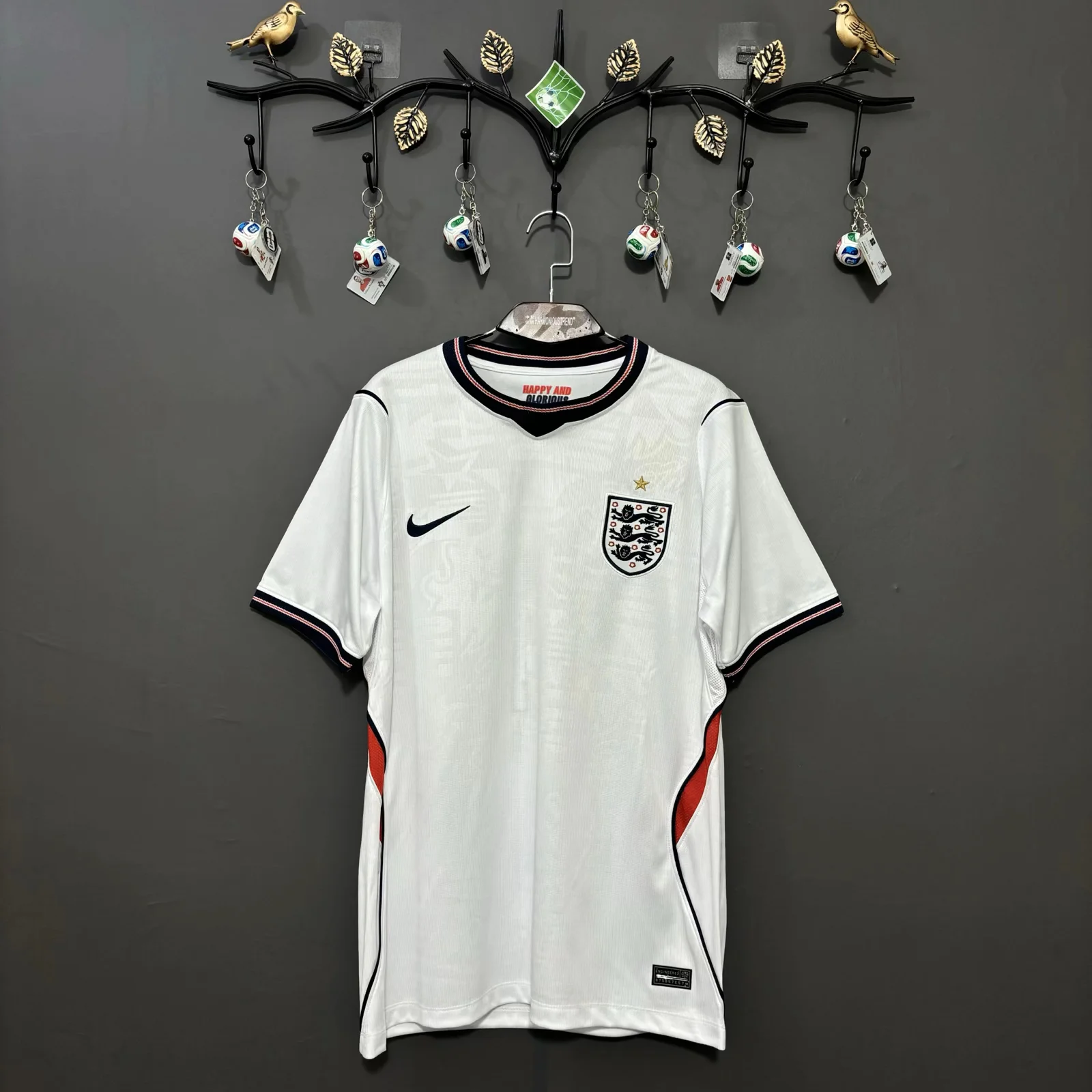 England 2026 Home Embroidered #10 Jersey S-XXL Fan Version 3