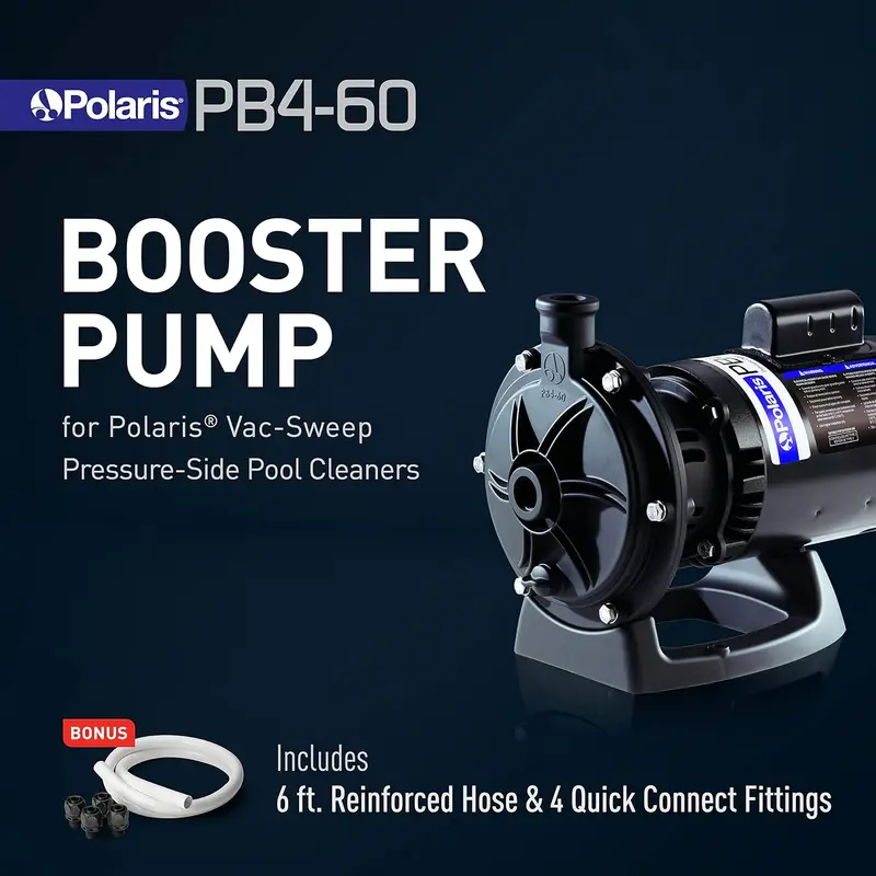 Polaris Booster Pump – 60Hz Motor for Enhanced Pool & Spa Circulation Systems