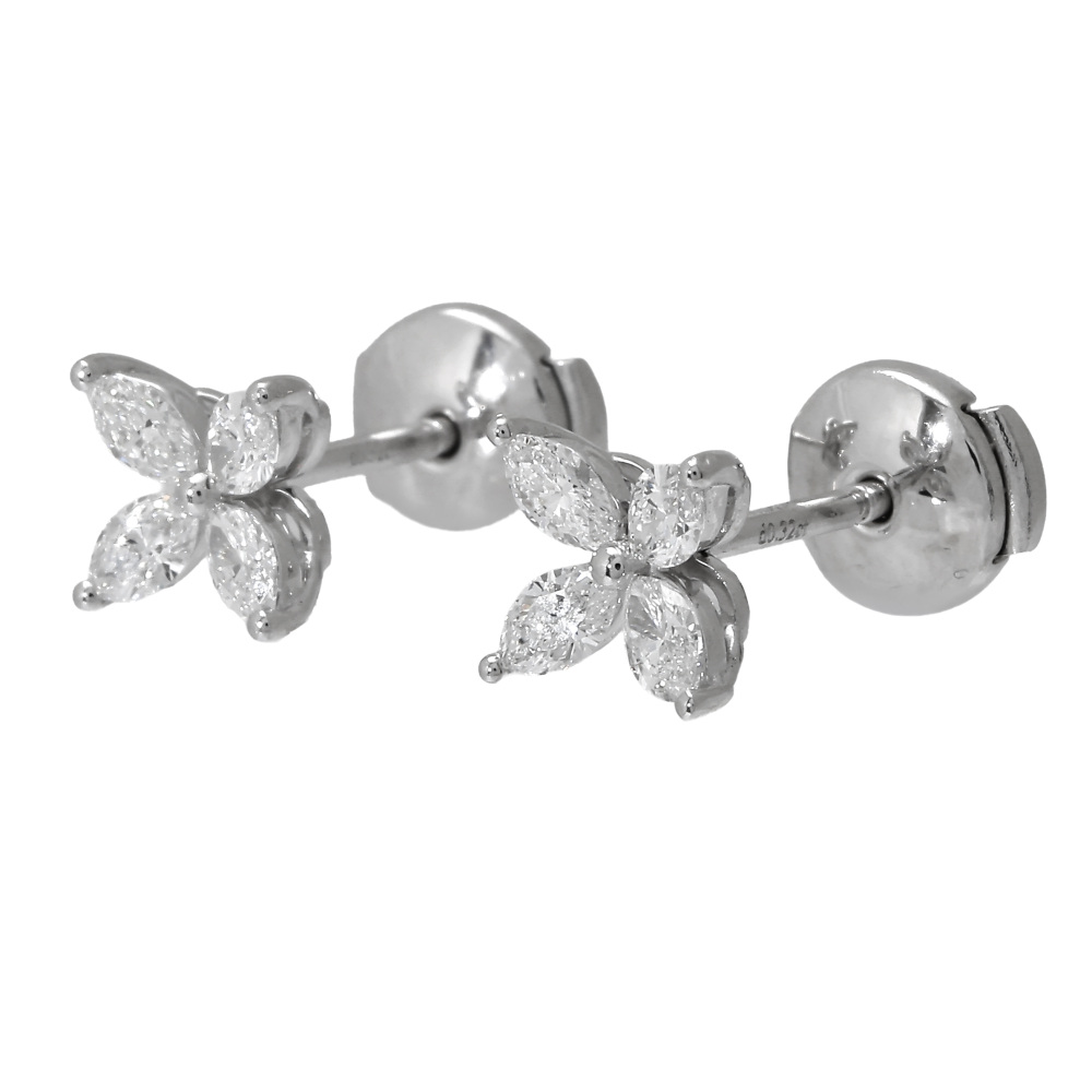 Tiffany & Co. Victoria Earrings Platinum 60133984