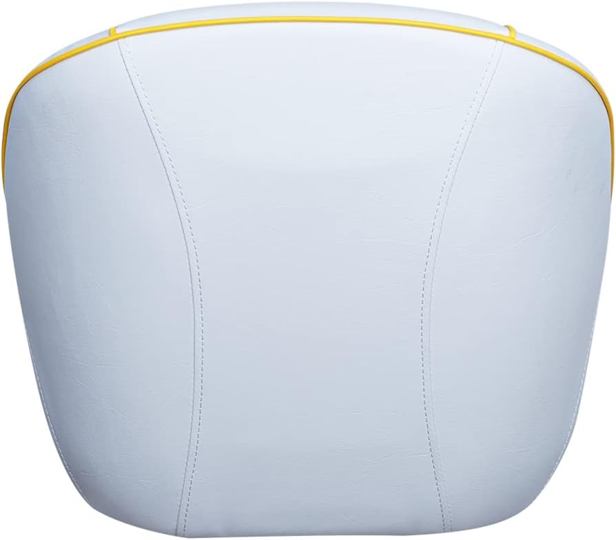 Bucket Pontoon Boat Seat (White/Blue)