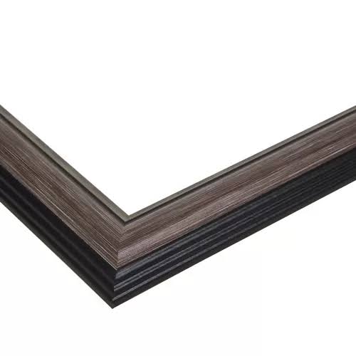 ArtToFrames 18x22 inch Diploma Frame - Framed in Grey and Black Frame with Black and Gold Mats, Comes with Regular Plexi Glass a