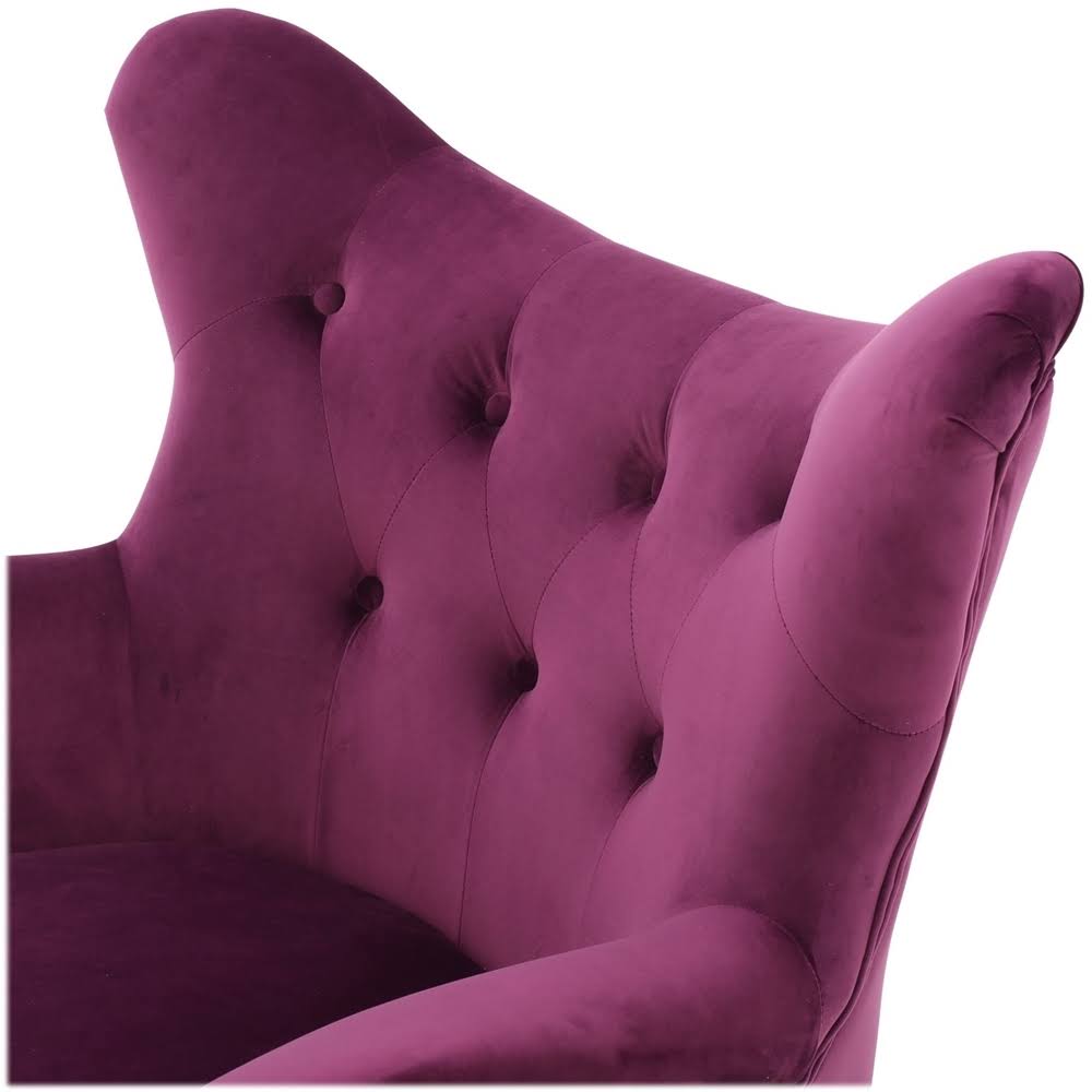 Noble House - Milnesand Velvet Armchair - Fuchsia