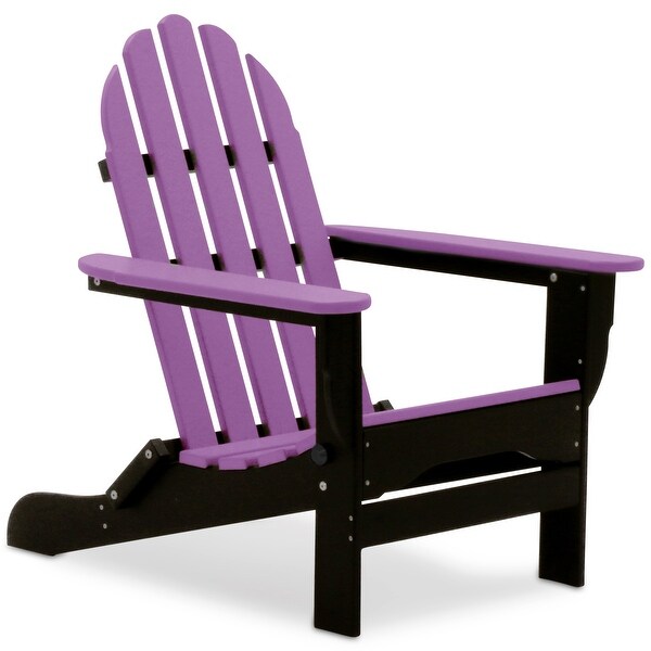 Nelson Recycled Plastic Folding Adirondack Chair by Havenside Home