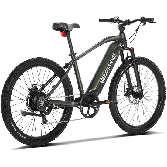 Electric Bikes for Adults 500W 25MPH,27.5″ Electric Mountain Bike with 48V 13Ah Removable IP65 Battery,Adults Ebike with 7-Speed and Adjustable Suspension Fork