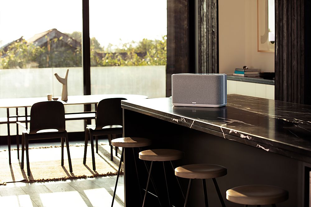 Denon - Home 350 Wireless Speaker with HEOS Built-in AirPlay 2 and Bluetooth - White
