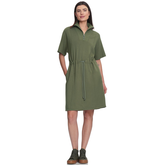 Gina Collection Damen Kleid mit Troyerkragen