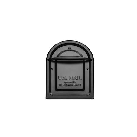 Architectural Mailboxes 7900-2B-R Mapleton Post Mount Mailbox Black