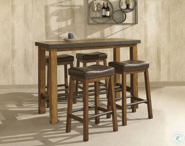 Intercon Taos 30x22 Backless Barstool (Set of 2)