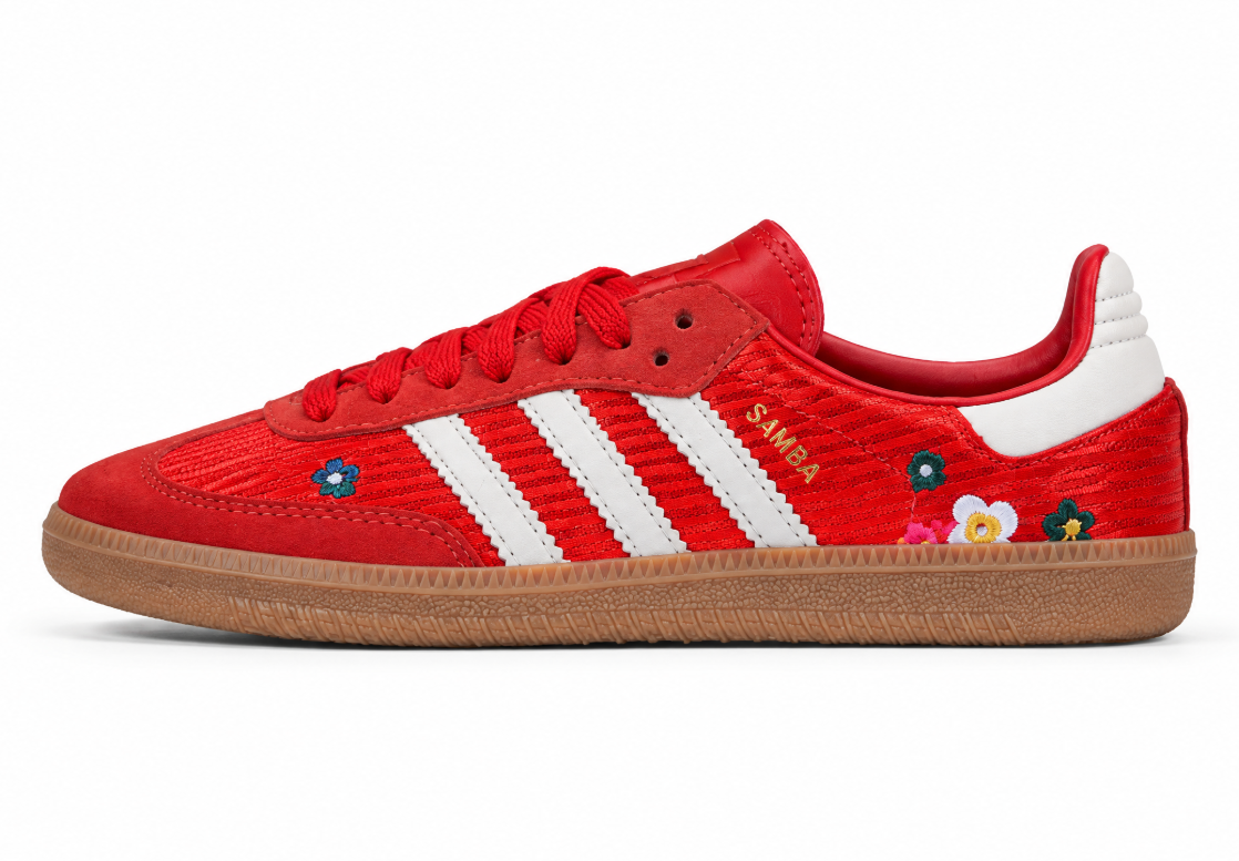 Adidas Samba Og Casual Sneakers Red/White/Red IH9056