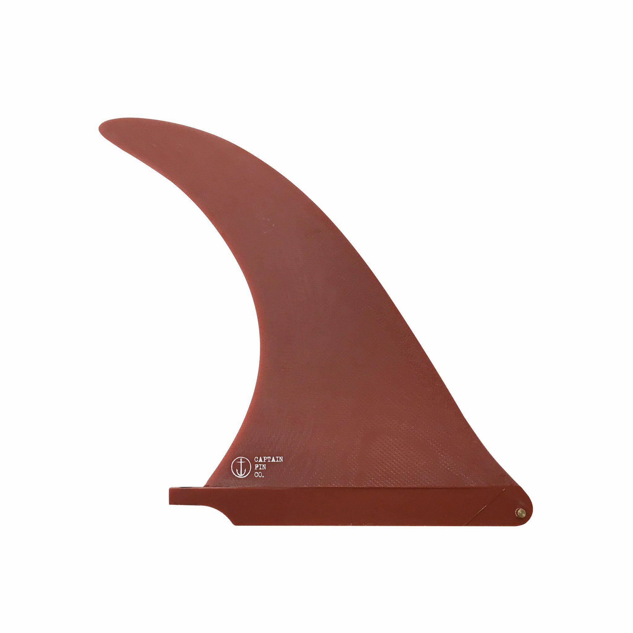 Captain Fin Alex Knost Flex 10.0x22 Longboard Fin 2020 - 10.0 in Red