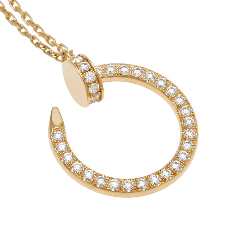 Cartier Juste un Clou Necklace 18K Yellow Gold Diamond B7224511