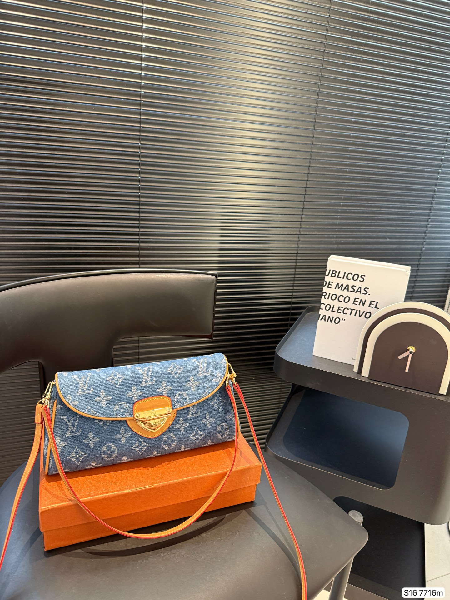 LV denim underarm bag crossbody bag - cnluxepick
