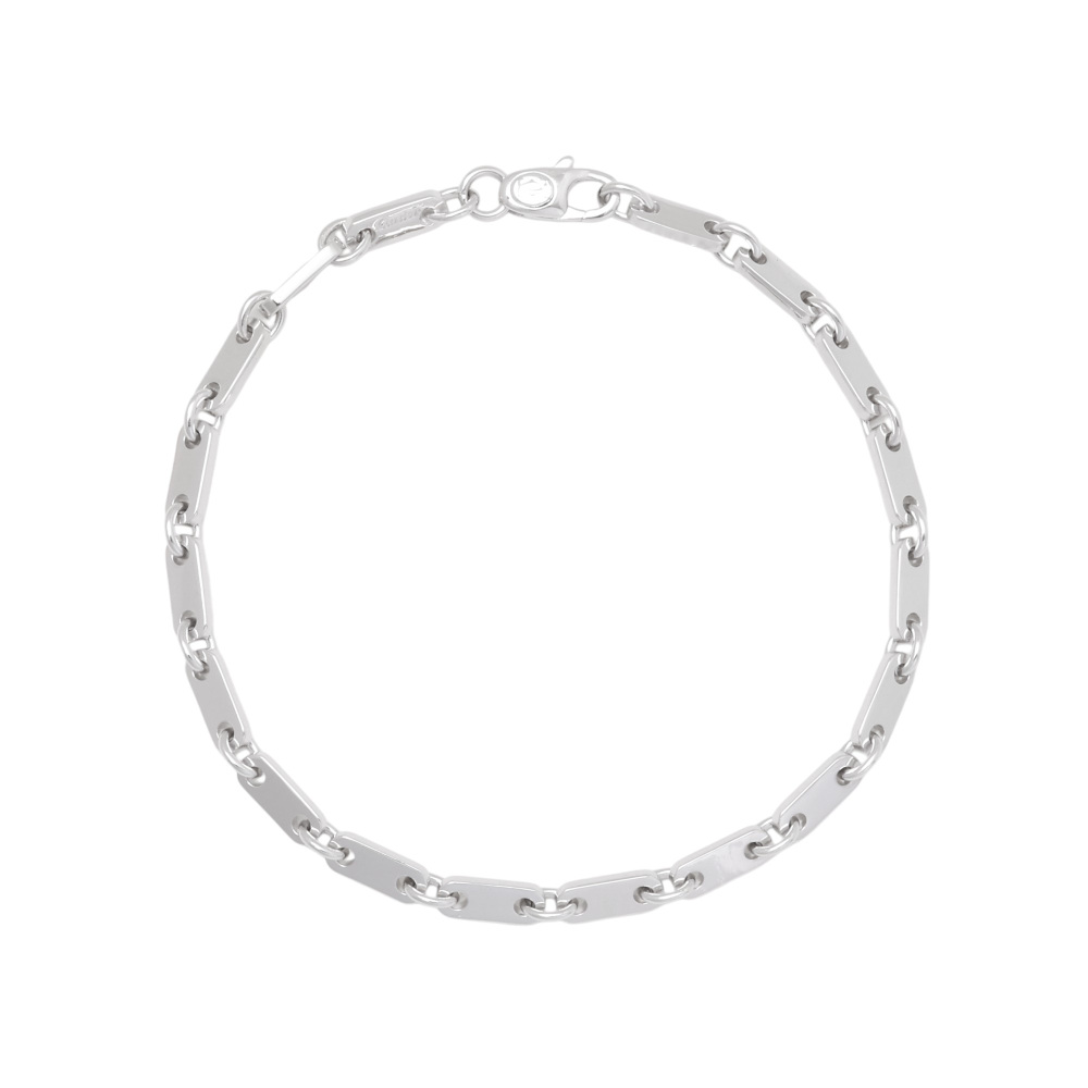 Cartier Figaro Bracelet 18K White Gold