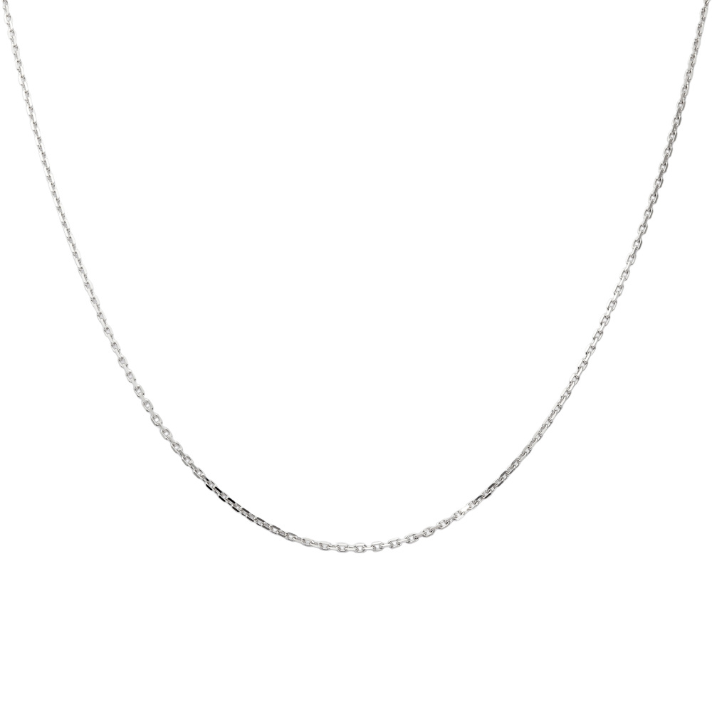 Cartier Link Slepe K18WG White Gold Necklace