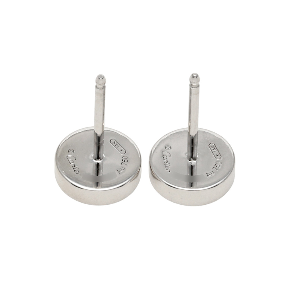 Cartier Love Earrings 18K White Gold B8301256
