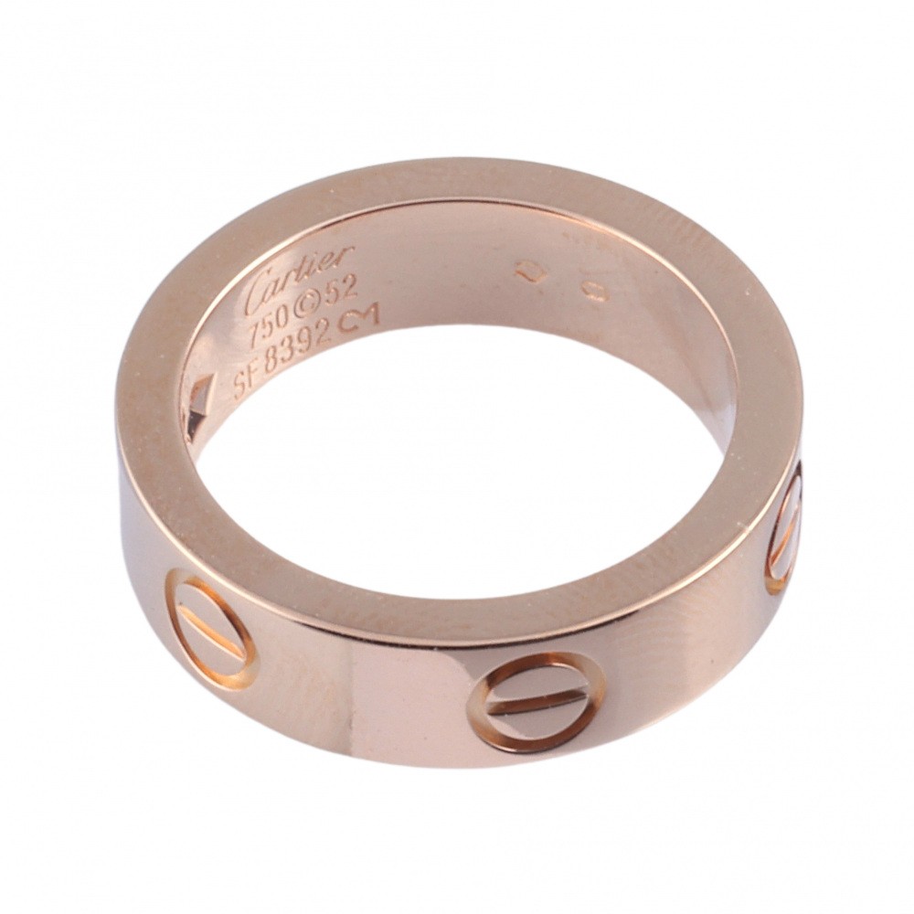Cartier Love Ring 18K Rose Gold B4064400