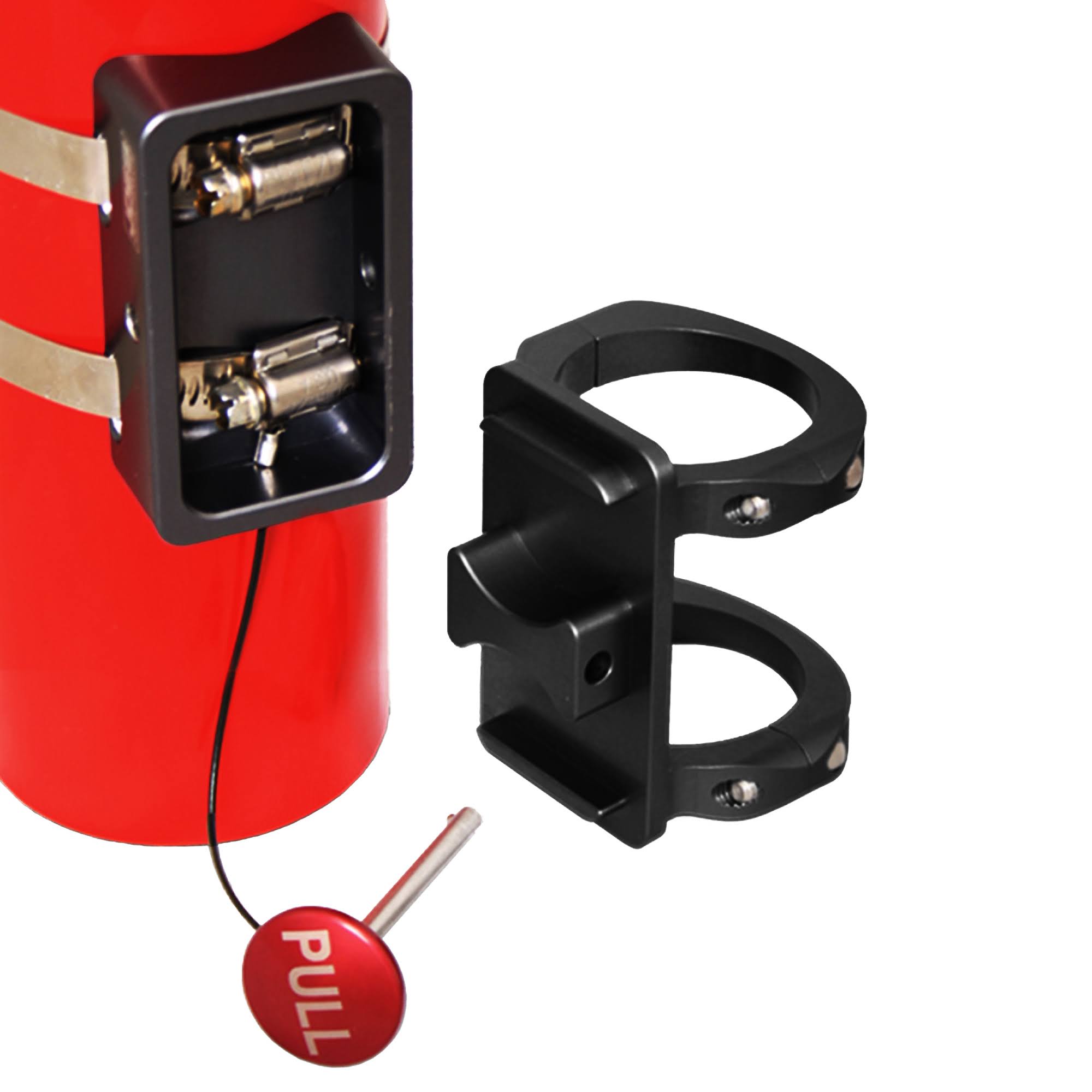 Joes Racing Products Fire Extinguisher Brackets (Mount: 1-1/4x22 Clamp)