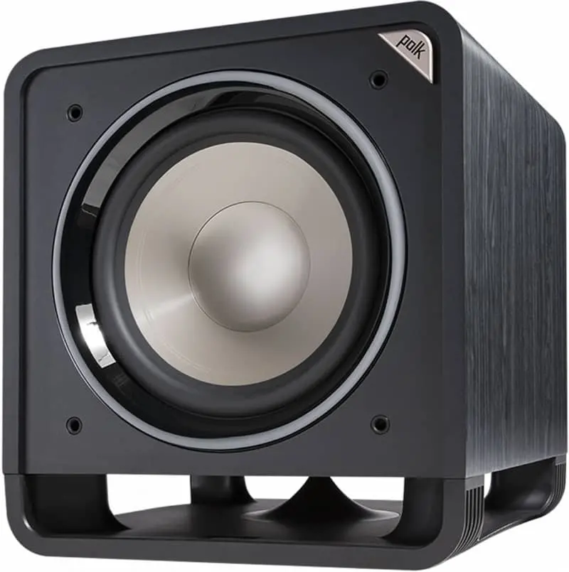 Polk Audio HTS 12 Powered Washed Black Walnut Subwoofer