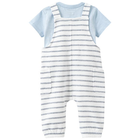 Topomini Newborn Set mit T-Shirt und Latzhose