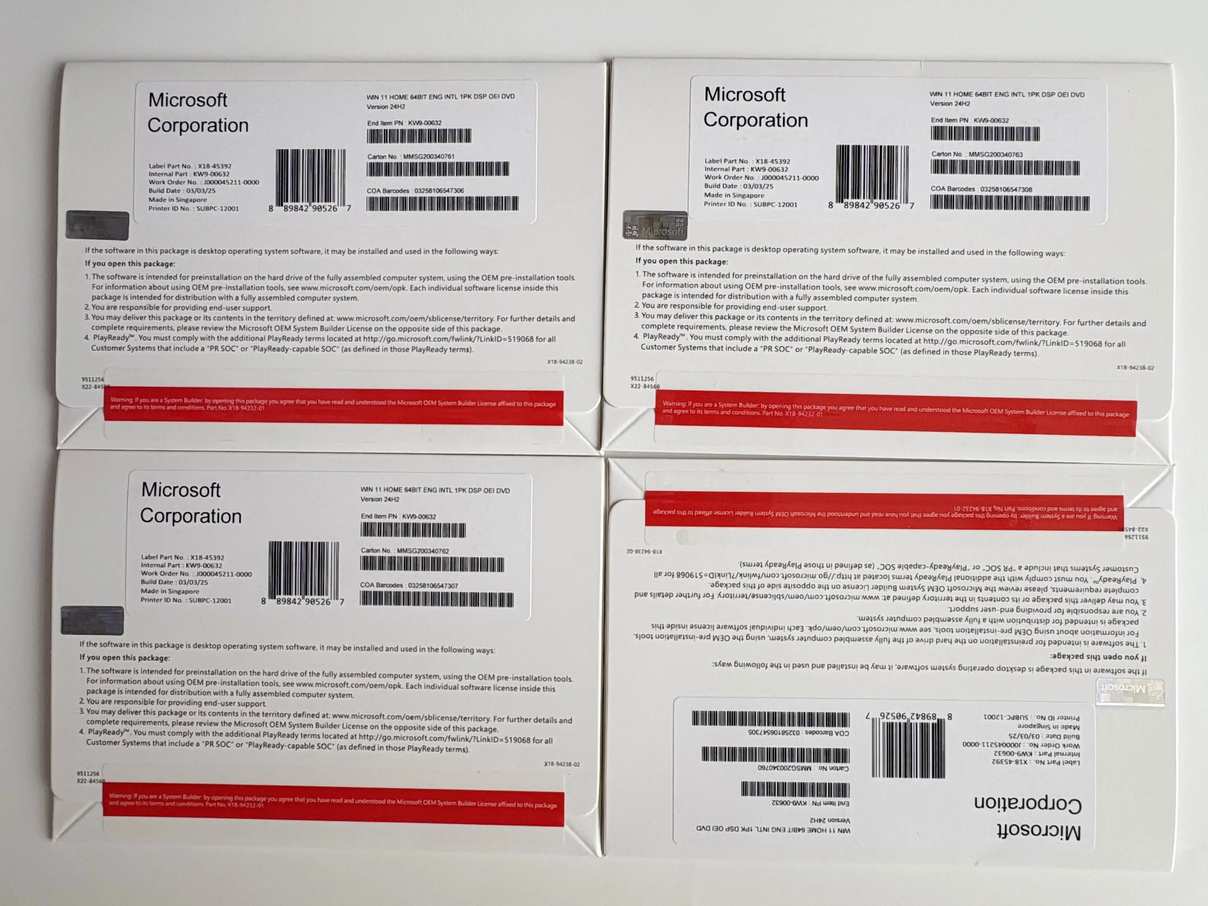 Windows 11 Home 64Bit EngIntl 1pk DSP
