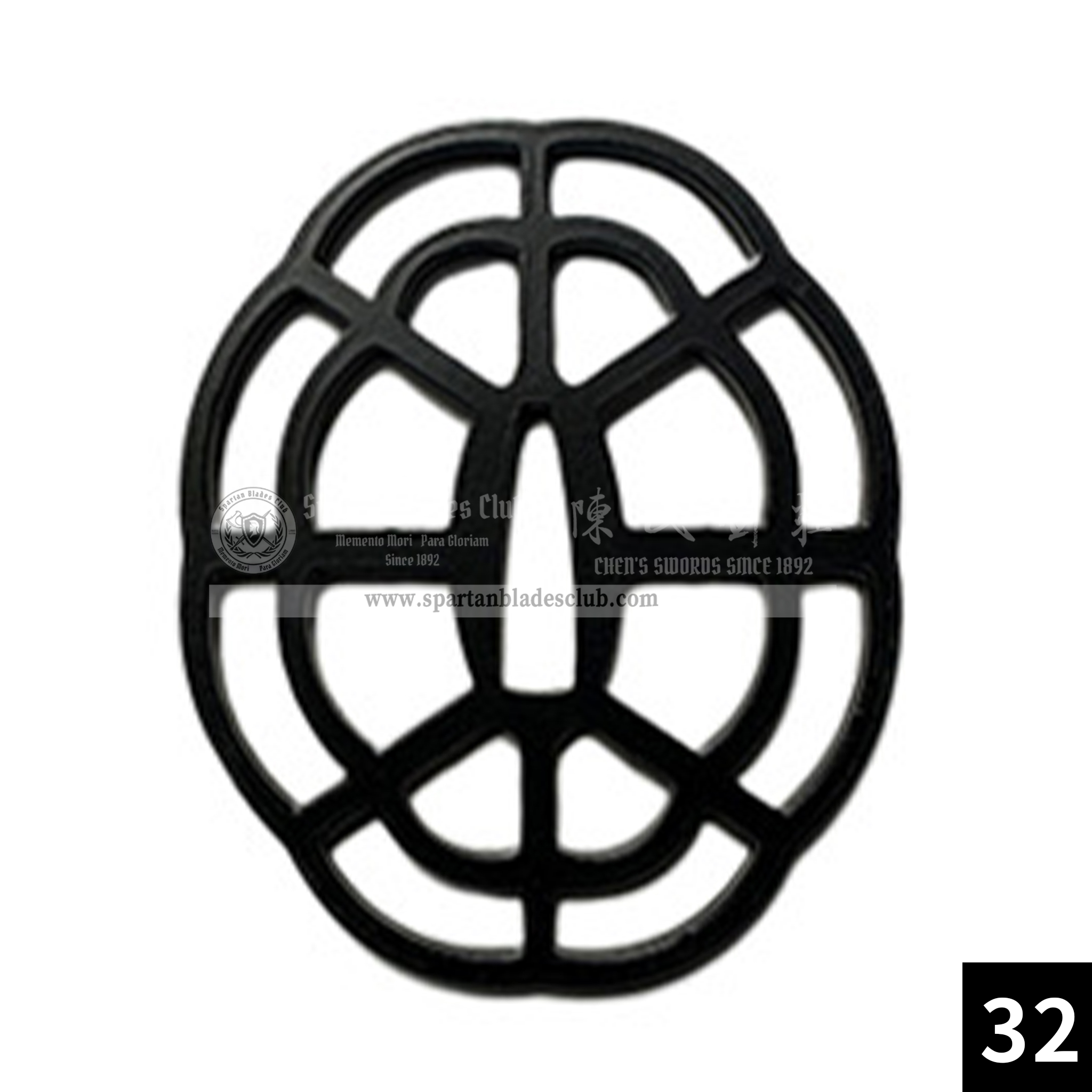 Custom Your Katana | Iron Tsuba | Spartan Blades Club | CHEN'S SWORDS 1892 - Spartan Blades Club - 陳氏劍莊1892