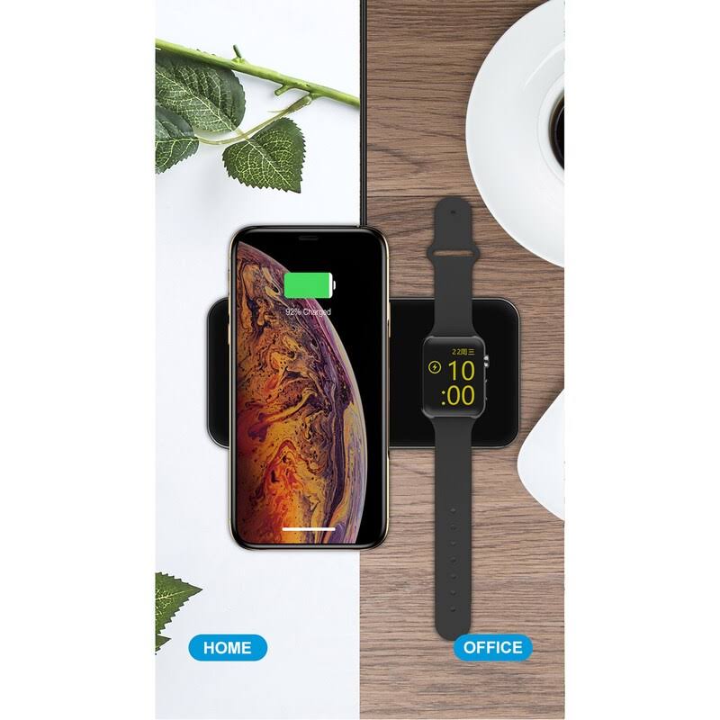 Nevada Wolf Pack 3 in 1 Glass Wireless Charge Pad