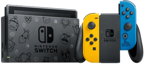 nintendo switch console fortnite wildcat bundle edition