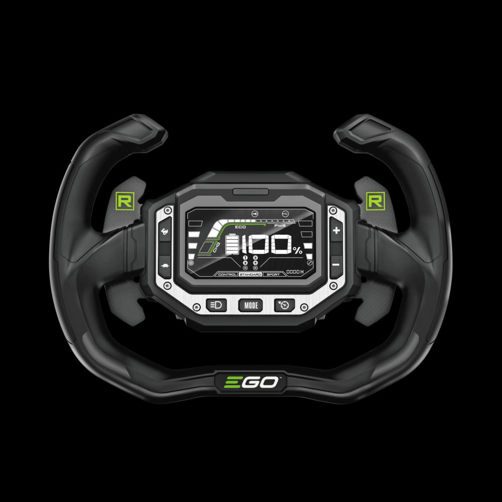 EGO POWER+ 42 Zero Turn Radius Lawn Mower Kit with e-STEER Technology with 4 x 12Ah Batteries & Charger ZT4205S