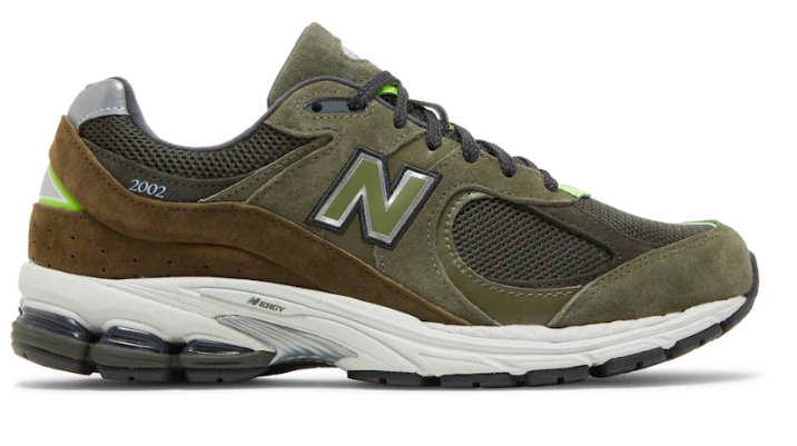 New Balance 2002R Camo Green Nettle Green ML2002RG Casual Running Shoes