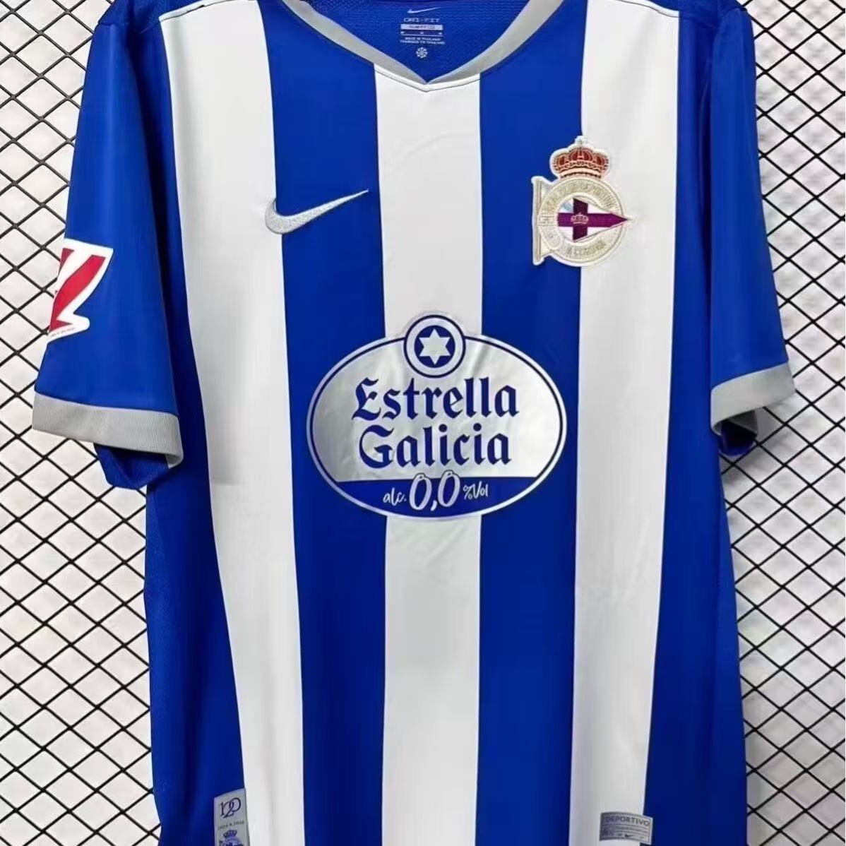 2627 Deportivo La Coruna home fan edition jersey