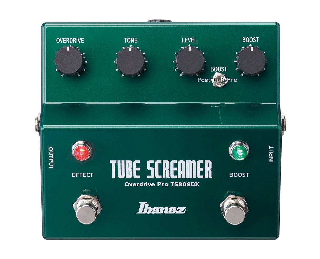 Ibanez TS808DX Tube Screamer Booster OVERDRIVE Pedal