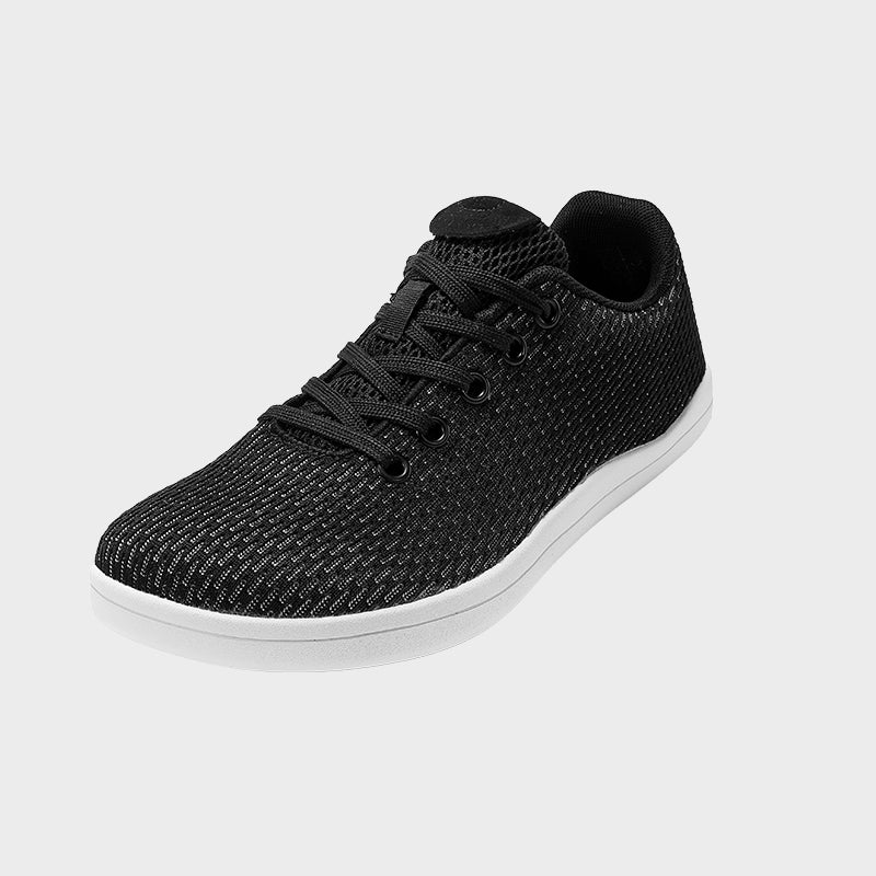 Men's Wide-Toe Walking Shoes with Wear-Resistant & Stain-Resistant Upper-SZW006Black