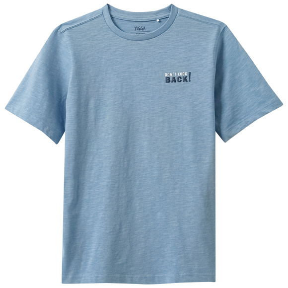 Yigga Jungen T-Shirt mit Schriftzug-Print