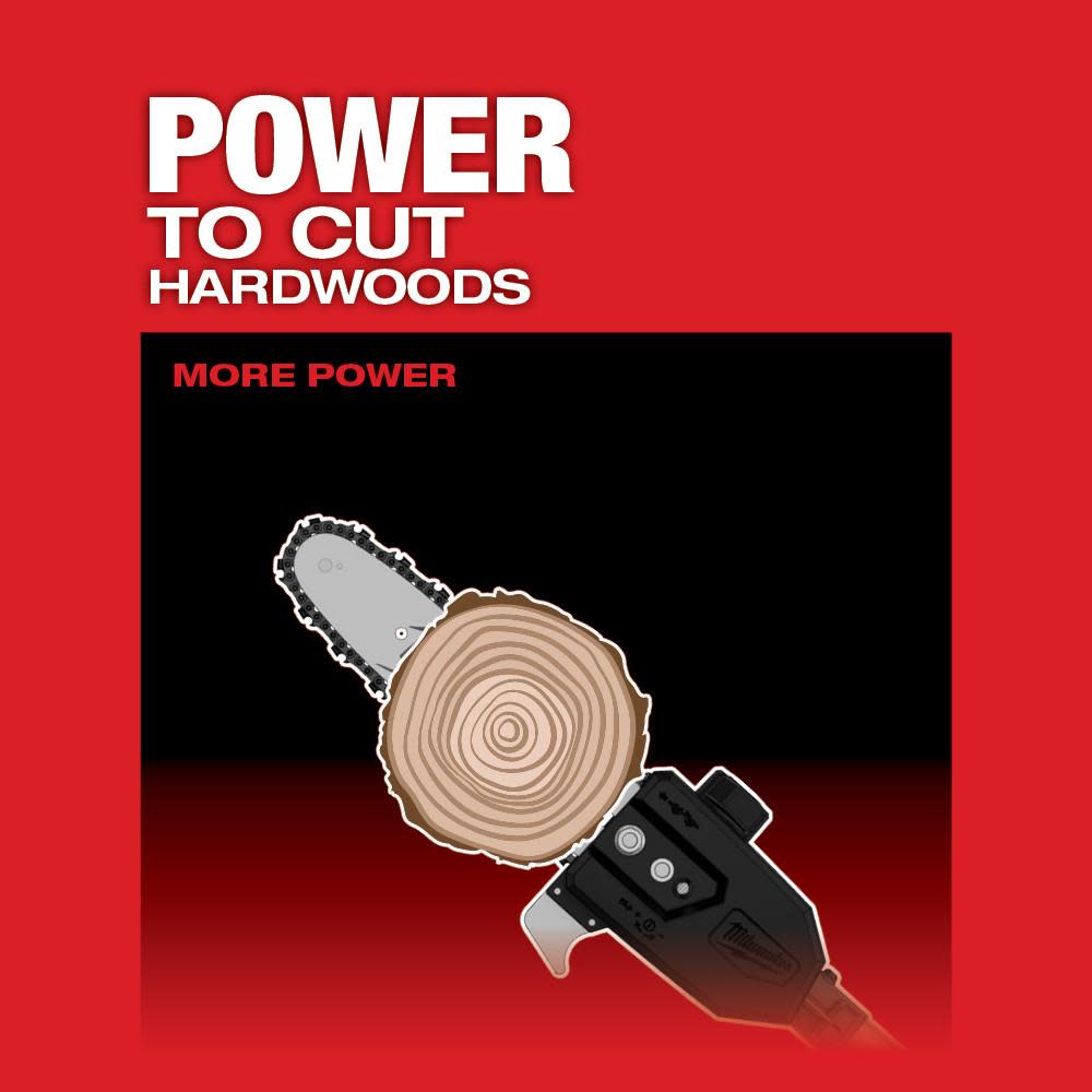 Milwaukee M18 FUEL 10 Pole Saw Kit with QUIK LOK Reconditioned
