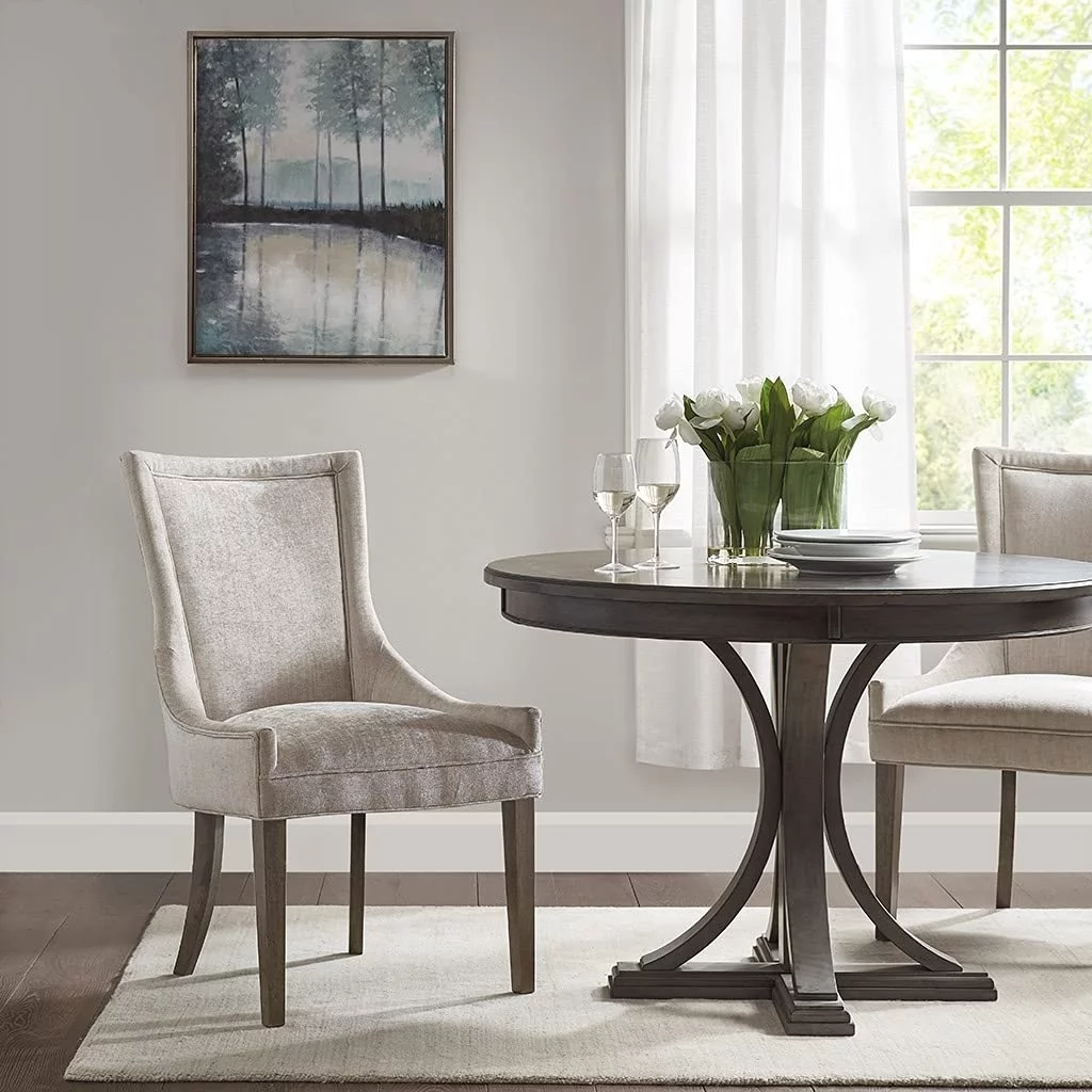 MADISON PARK SIGNATURE Ultra Set of 2 Dining Chair with Cream MPS108-0286