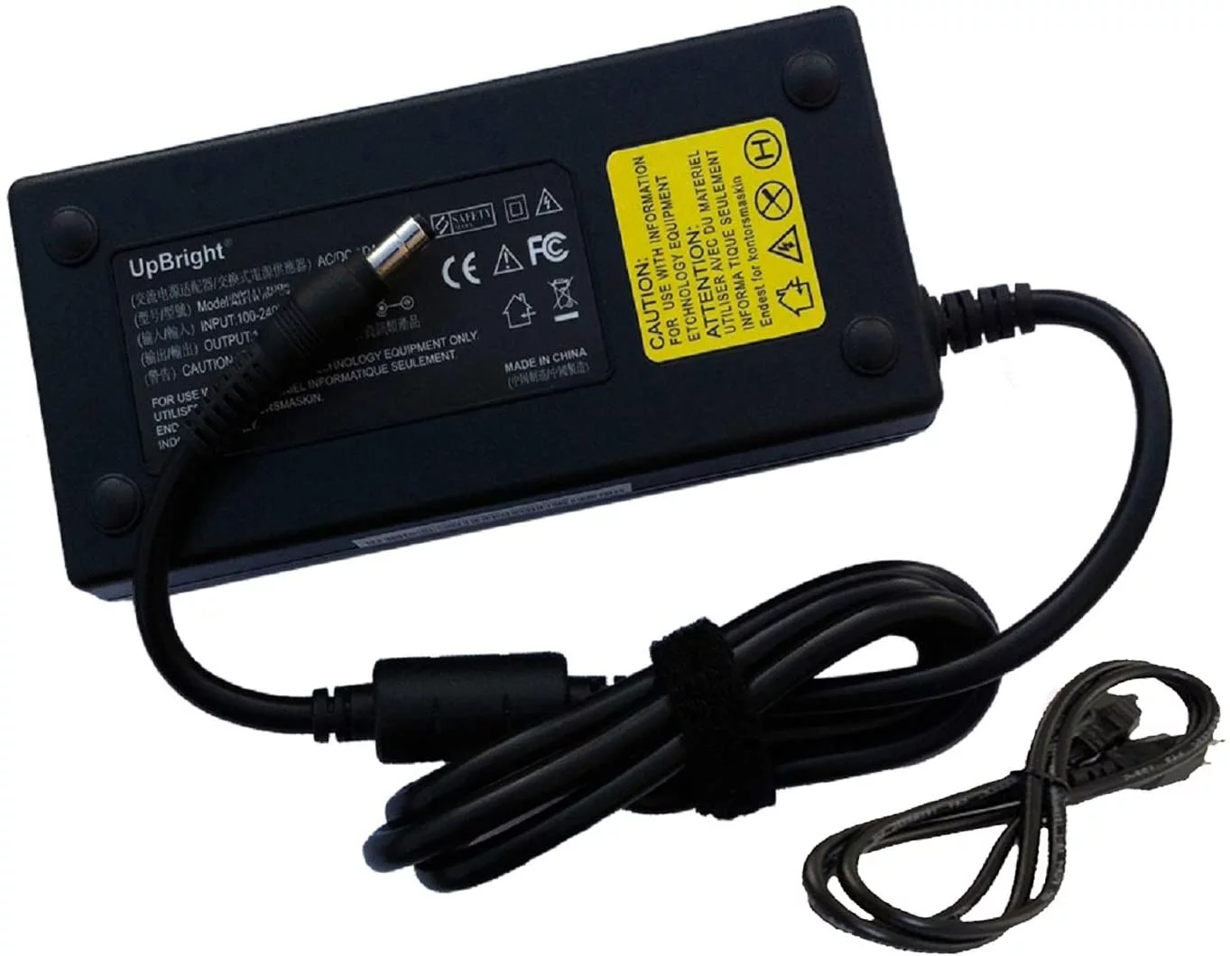 UPBRIGHT New Global AC / DC Adapter For FSP Group Inc FSP135-ASAN1 Switching Mode Power Supply Cord Cable Charger Input: 100 - 240 VAC 50/60Hz Worldwide Voltage Use Mains PSU