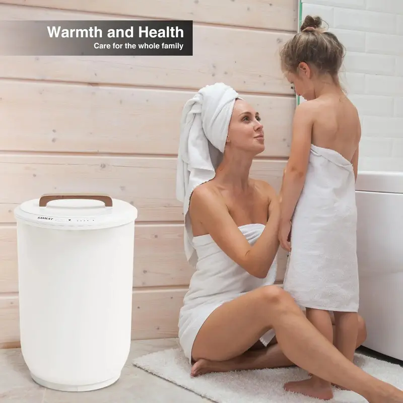 SAMEAT Large Electric Towel Warmer – Bathroom Heated Rack